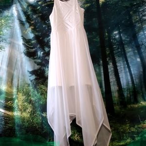 Gorgeous long flowy white dress